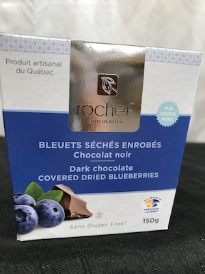 Dark Chocolate covered Blueberries